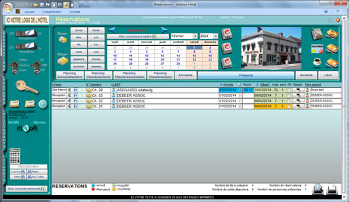 GESTION-HOTEL, LOGICIEL DE GESTION HOTELLERIE