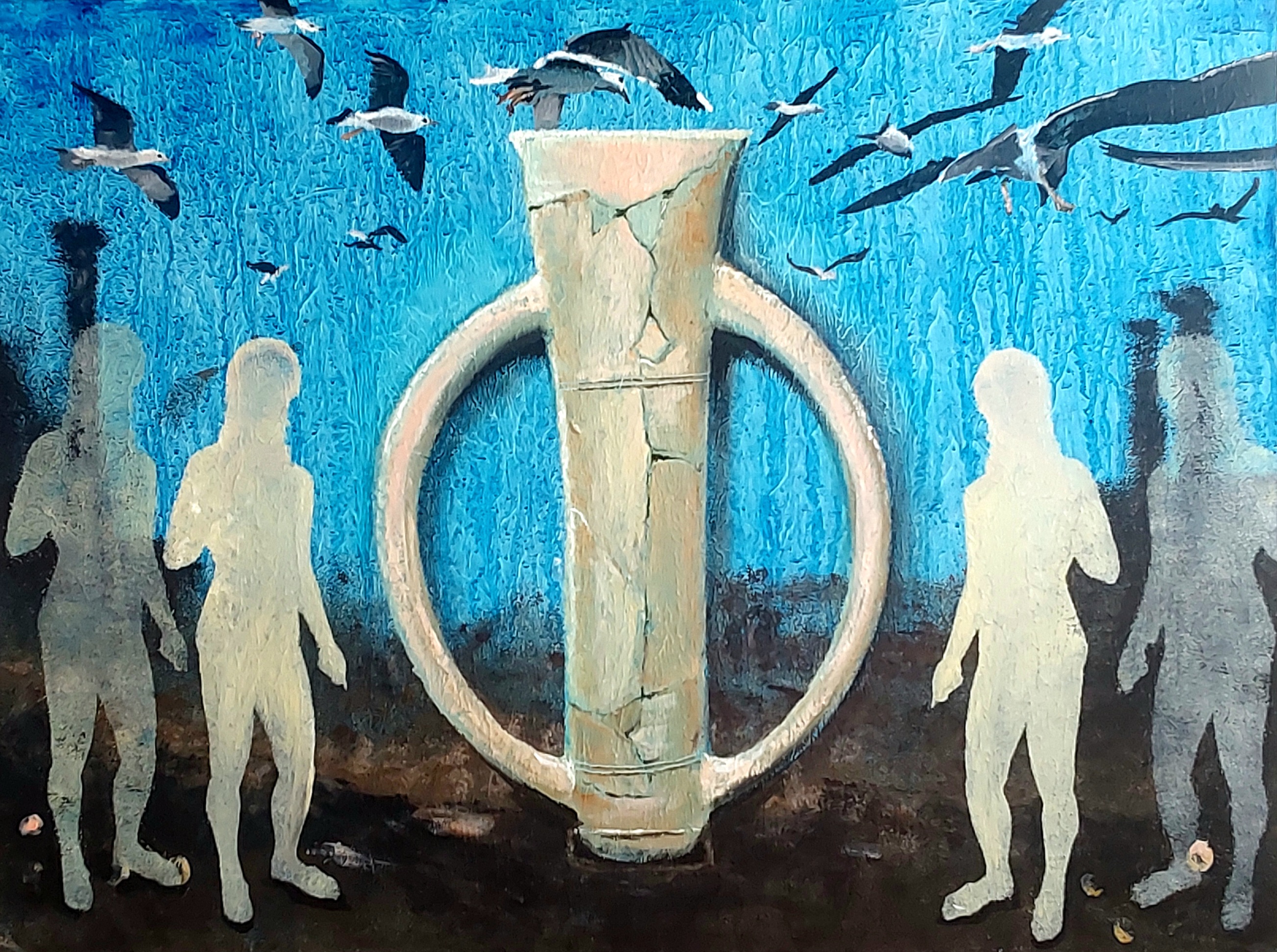 Painting / Peinture limnos, Rob Lieveloo