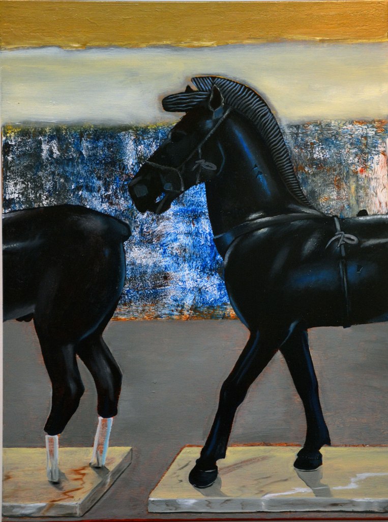 Painting / Peinture Magasin de musée, Rob Lieveloo