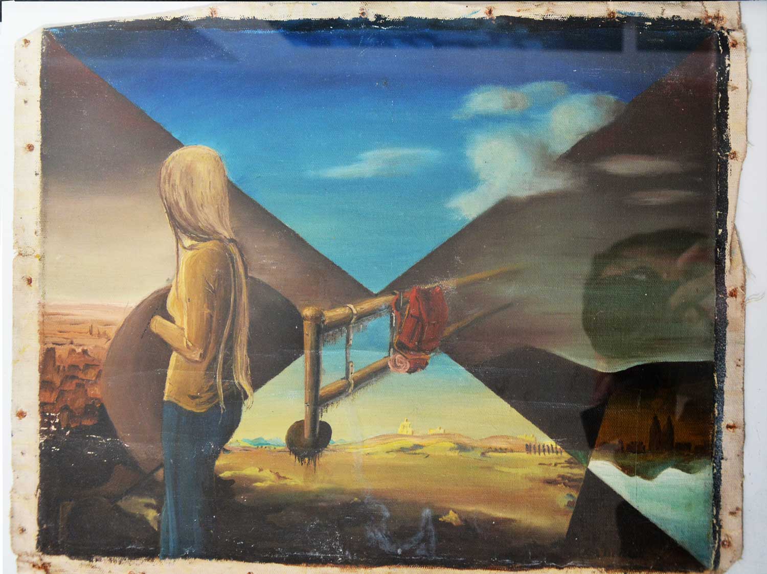 Painting / Peinture Vreni Aerne, Chur, Switzerland,1974, Rob Lieveloo