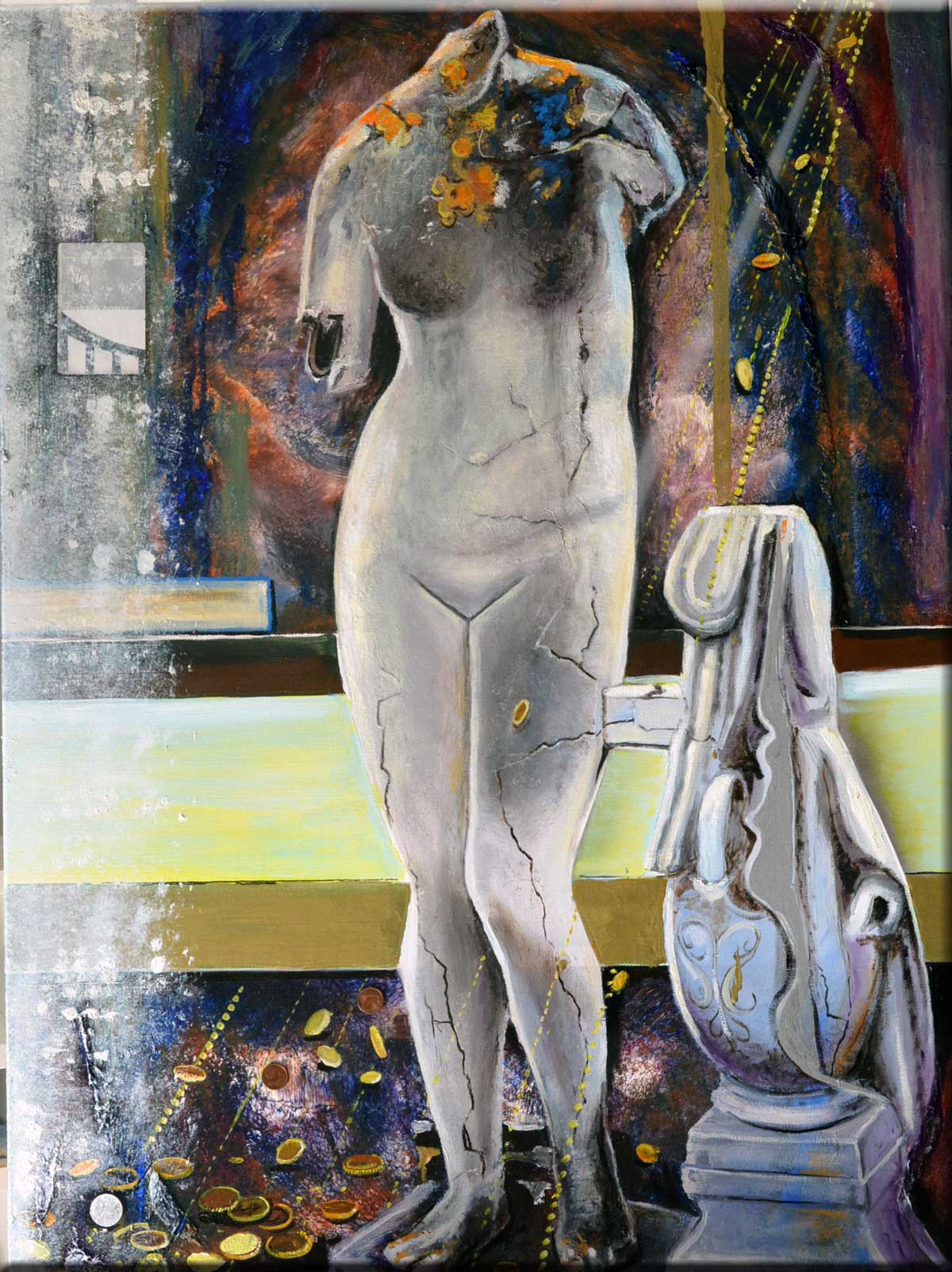 Painting Hadriana Venus by Rob Lieveloo