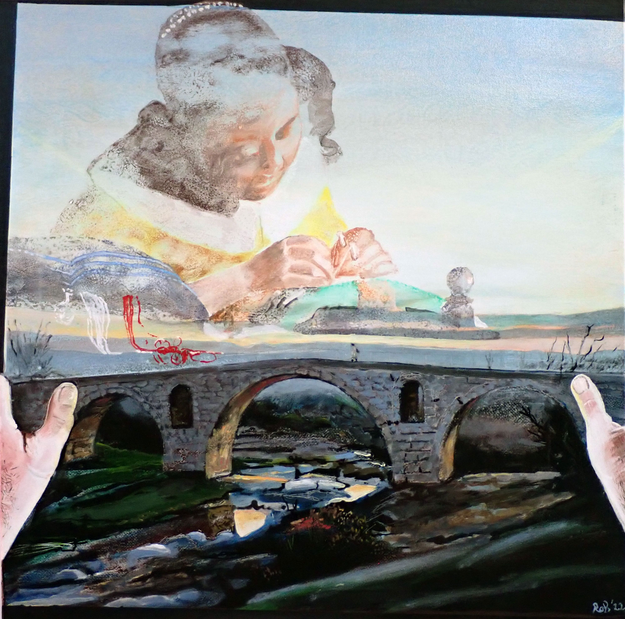 Painting / Peinture Vermeer,  Johannes, Rob Lieveloo