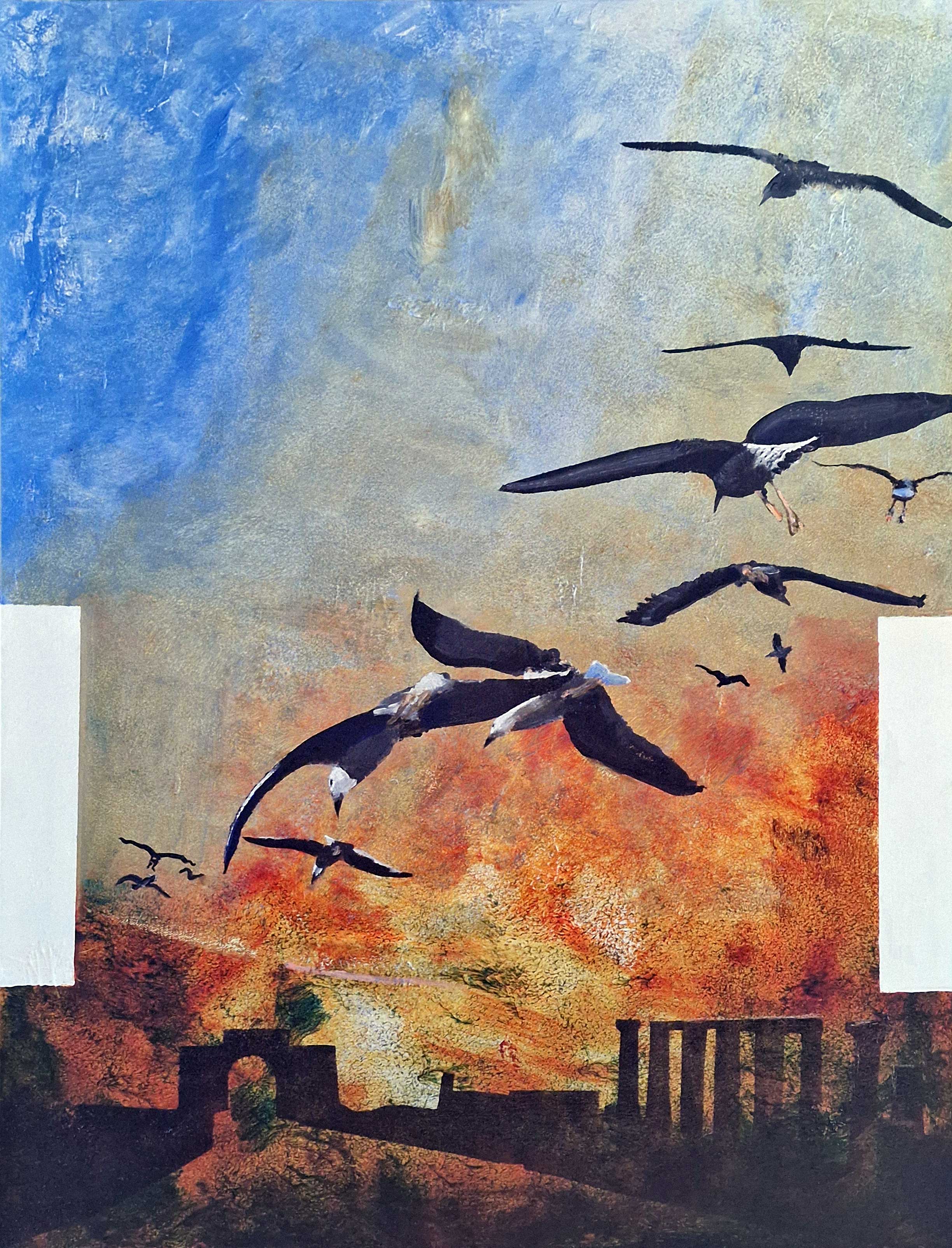 Painting / Peinture volubilis, Rob Lieveloo